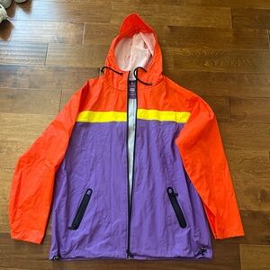 RAINS x Opening Ceremony Purple and Orange Rain Jacket